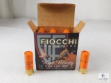 25 Shotshells Fiocchi Ammunition High Velocity 12 Gauge 2 3/4