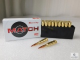 20 Cartridges Hornady Match 6.5 Creedmoor 147 Grain ELD MATCH
