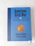 American Civil War Pocket Knife Collection Ulysses S. Grant - The Battle of Vicksburg 150th