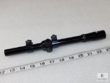 Glenfield 4x15 Opti-Centered Coated Scope with Mounting Rings