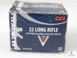 375 Rounds CCI AR-Tactical 22LR Copper Plated Round Nose 40 Grain