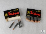 26 Cartridges TulAmmo .223 Rem. 62 Grain FMj Steel Case Non-Corrosive Boxer Primed