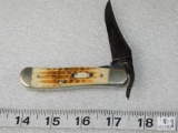Case Russlock 2004 #61953 L SS Bone Handle Folder Knife