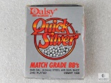 Approximately 1000 Count Daisy Quicksilver Match Grade BB's 4.5mm Air Gun Shot
