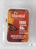 Approximately 1000 Count Copperhead Premium Grade BB's