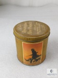 Vintage Remington .22 Ammo Tin Can (Empty)