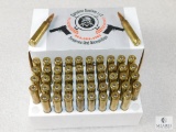 50 Rounds .223 REM 55 Grain FMJ Ammo - Licensed Reloads from Carolina Custom