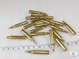 18 Rounds of .375 Wildcat - .50 BMG Ammo + 2 Count of Brass