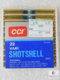 20 Rounds CCI .22 WMR Magnum Shotshell 1/8 oz #11 Shot Ammo