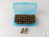 50 Rounds Wolf Military 9mm Luger Ammo in Reload Case