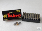 50 Cartridges TulAmmo 9mm Luger 115 Grain FMJ Steel Case Non-Corrosive Berdan Primed