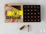 25 Cartridges Hornady Critical Duty 380 AUTO 90 Grain FTX