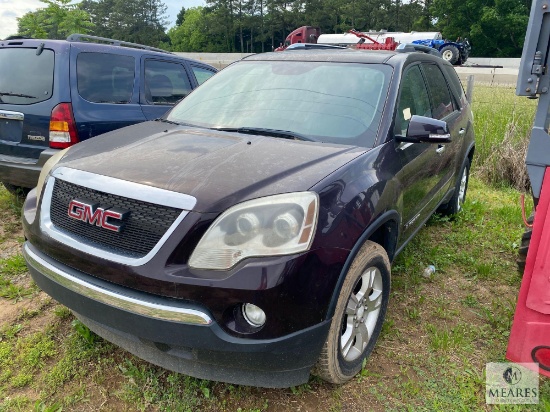 2008 GMC Acadia Multipurpose Vehicle (MPV), VIN # 1GKER33738J213265 (with Title)