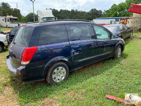 2006 Nissan Quest Van, VIN # 5N1BV28426N100203 (with Title)