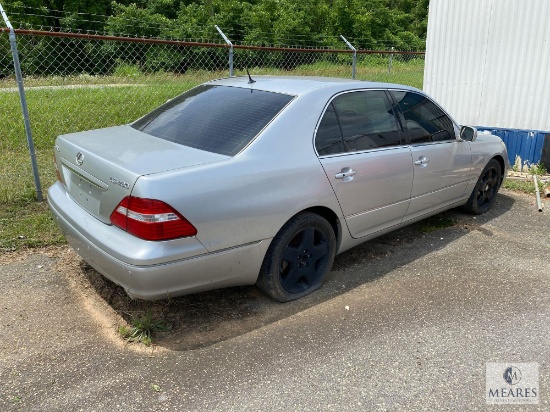 2005 Lexus LS 430 Passenger Car, VIN # JTHBN36F855003163