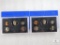 Two 1983 US Mint Proof Coin Sets