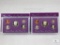 Two 1988 US Mint Proof Coin Sets