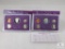 1985 and 1986 US Mint Proof Coin Sets