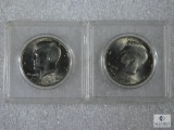 Group of Two Bicentennial Kennedy Half Dollars