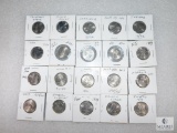 Group of 20 Mixed Date and Mint Statehood Quarters