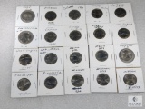 Group of 20 Mixed Date and Mint Statehood Quarters