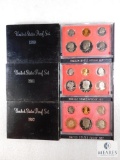 1980, 1981 and 1982 US Mint Proof Coin Sets