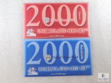 2000 US Mint UNC Coin Sets - P&D