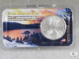 2001 US Mint UNC SIlver Eagle - UNC