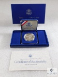 1987 US Mint Constitution Silver Dollar - Proof