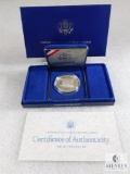 1987 US Mint Constitution Silver Dollar - Proof