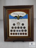 Framed Display: Wartime Coinage