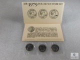 1979 Susan B Anthony PDS Coin Set