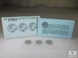 1980 Susan B Anthony PDS Coin Set