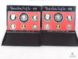 Two 1979 US Mint Proof Coin Sets