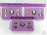 1991, 1992, 1993 US Mint Proof Coin Sets