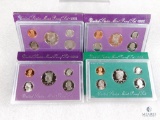 1991, 1992, 1993, 1994 US Mint Proof Coin Sets