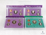 1991, 1992, 1993, 1994 US Mint Proof Coin Sets