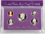 1993 US Mint Proof Coin Set