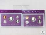 Two 1988 US Mint Proof Coin Sets