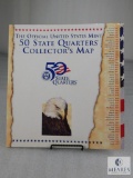 Complete 50-State Quarters Map