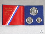 US Mint Bicentennial Three-coin Proof Set