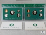 1995 and 1996 US Mint Proof Coin Sets