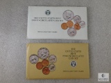 1989 and 1990 US Mint UNC Coin Sets - P&D
