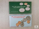 1993 and 1994 US Mint UNC Coin Sets - P&D
