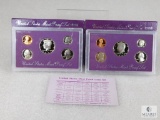 1990 and 1991 US Mint Proof Coin Sets