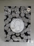 Incomplete Washington Quarter Collector Book - Clad Coins