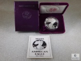 1990 US Mint Silver Eagle One-Dollar Proof Coin