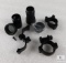 Lot of Miscellaneous Scope Rings, Shades, Filters