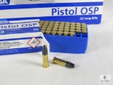 500 Rounds Lapua OSP (Olympic Sport Pistol) .22 LR Rimfire Ammo