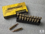 20 Cartridges Berger Ammunition .223 REM 77 Grain OTM Tactical Ammo